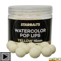 Pop Ups Starbaits Watercolor Jaune Pastel 16mm 70g