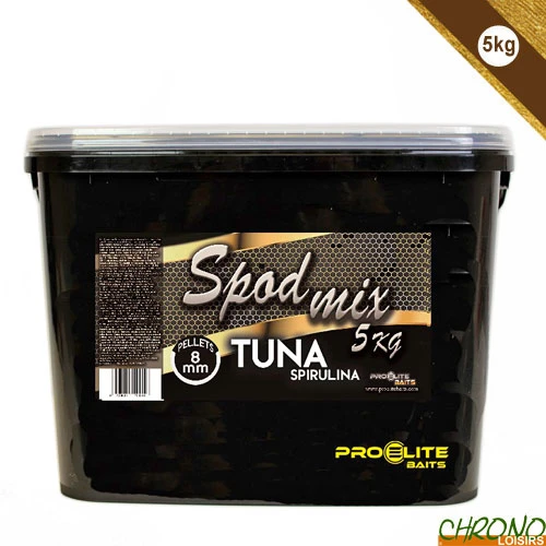 Pellets Pro Elite Baits Gold Spod Mix Tuna Spirulina 5kg 1 Pellets Pro Elite Baits Gold Spod Mix Tuna Spirulina 5kg