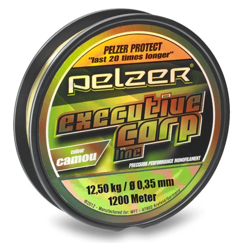 Nylon Pelzer Executive Carp Line Camou 0.35mm 1200m 1 Nylon Pelzer Executive Carp Line Camou 0.35mm 1200m