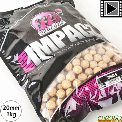 Bouillettes Mainline High Impact Choc-O 20mm 1kg 1 Bouillettes Mainline High Impact Choc-O 20mm 1kg