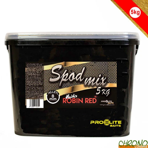 Pellets Pro Elite Baits Gold Spod Mix Robin Red 5kg 1 Pellets Pro Elite Baits Gold Spod Mix Robin Red 5kg