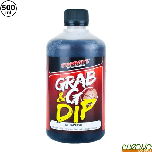 Booster Starbaits Grab & Go Mega Fish 500ml 1 Booster Starbaits Grab & Go Mega Fish 500ml