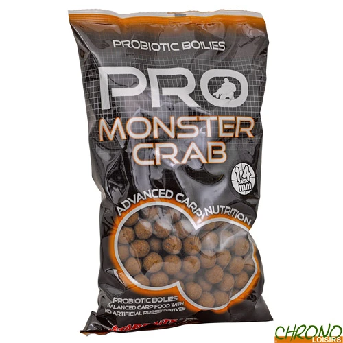 Bouillettes Starbaits Probiotic Monster Crab 14mm 1kg 1 Bouillettes Starbaits Probiotic Monster Crab 14mm 1kg