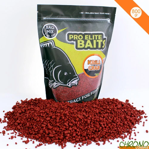 Pellets Pro Elite Baits Krill & Crab Mixed 800g 1 Pellets Pro Elite Baits Krill & Crab Mixed 800g