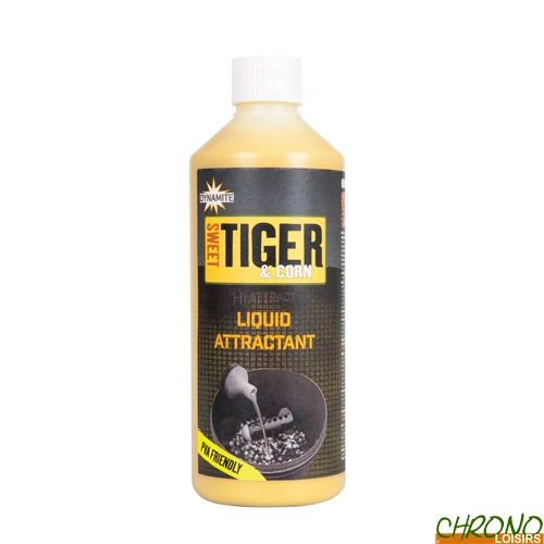 Attractant Dynamite Baits Sweet Tiger & Corn 500ml 1 Attractant Dynamite Baits Sweet Tiger & Corn 500ml