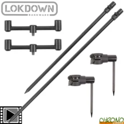 Kit Goal Post Avid Carp Lok Down Stabilisateur 2 Cannes