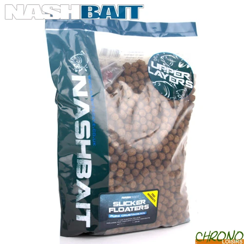 Pellets Flottants Nash Slicker Floaters Crustacean 11mm 1.4kg 1 Pellets Flottants Nash Slicker Floaters Crustacean 11mm 1.4kg