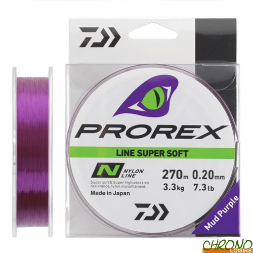 Nylon Daiwa Prorex Super Soft Violet 270m 1 Nylon Daiwa Prorex Super Soft Violet 270m