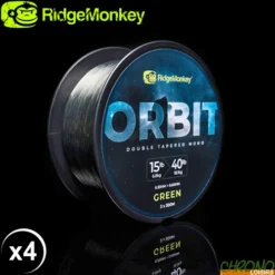 Nylon RidgeMonkey Orbit Double Tapered Mono 0.33mm 300m (les 4)